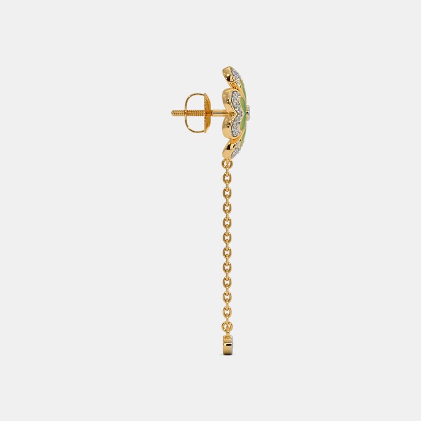 The Viridi Drop Earrings - image 6