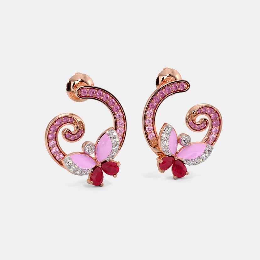 The Mariposa Butterfly Stud Earrings - image 3