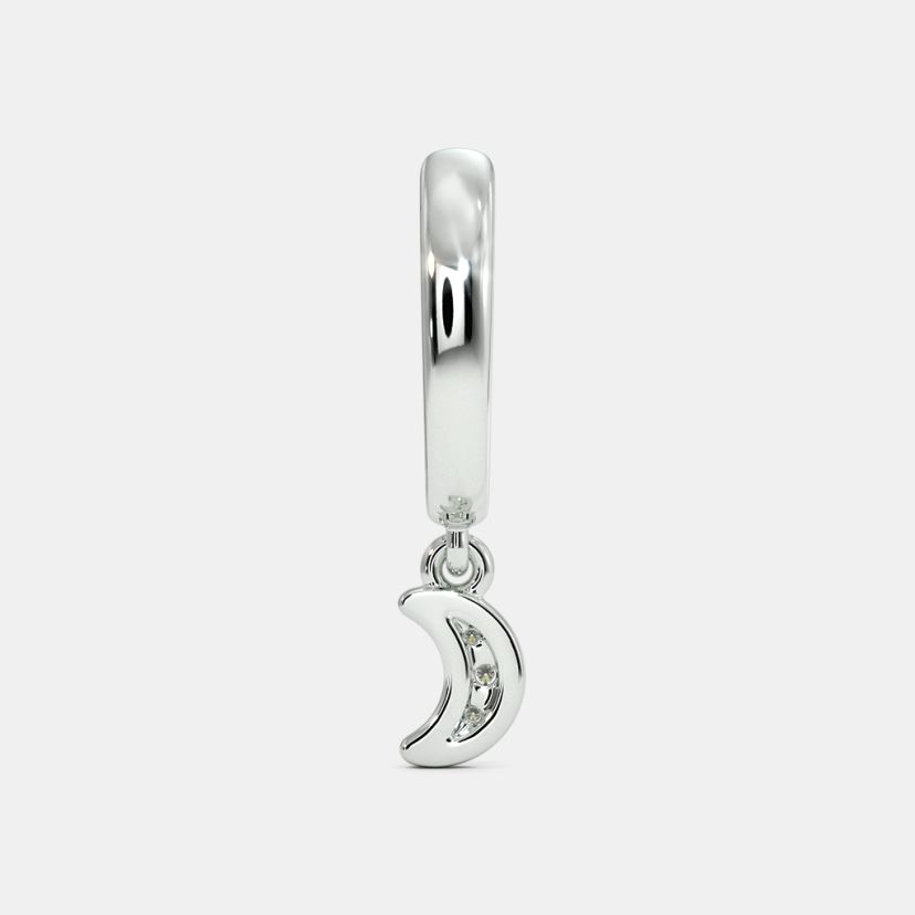 The Libby Star Moon Hoop Earrings - image 5