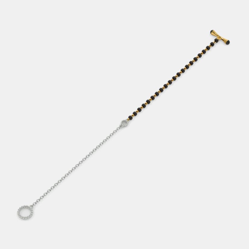 The Toggle lock Mangalsutra Bracelet - image 4