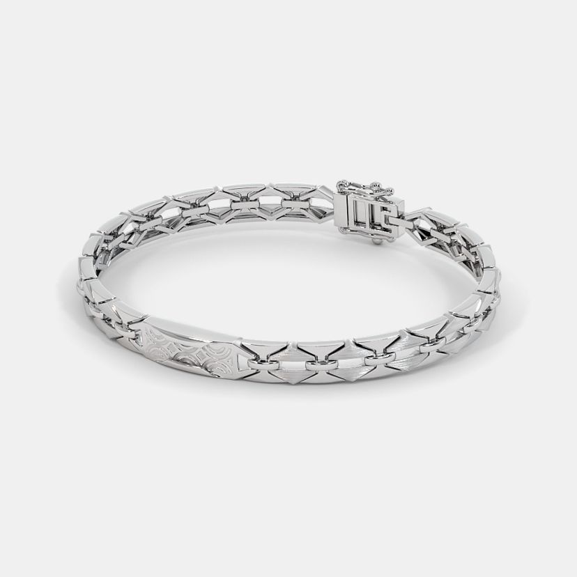 The Orilla Platinum Mens Bracelet - image 3
